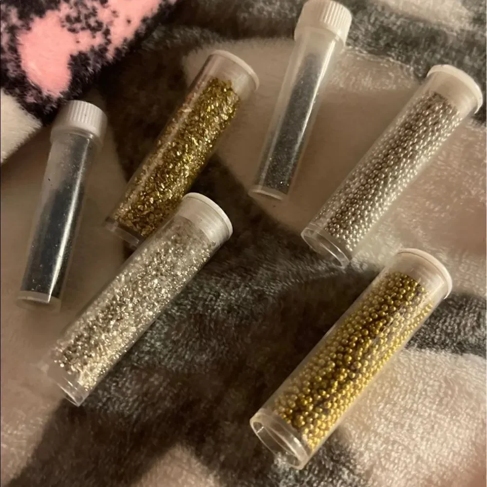 Huge lot faux fake nails, nail art nail dipping acrylic see all pictures